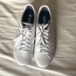 Brand New K-Swiss men’s white sneakers